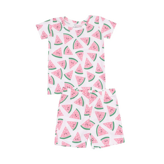 Loungewear Short Set  Watermelon Hearts