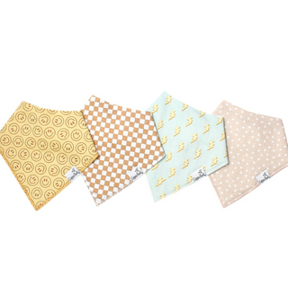 Vance Bandana Bib Set, Multicolors 