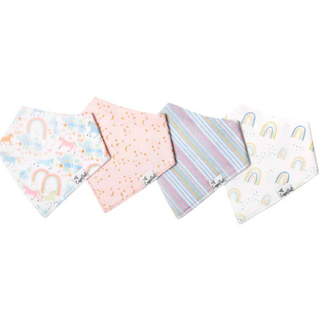 Whimsical Bandana Bib Set (Pack of 4)