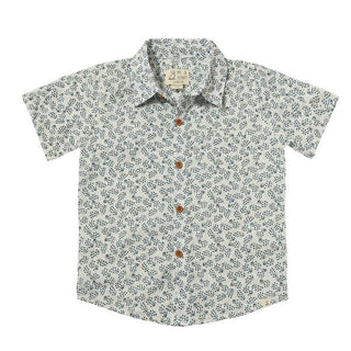 NEWPORT Navy Floral Woven Shirt - Lindsey Paige