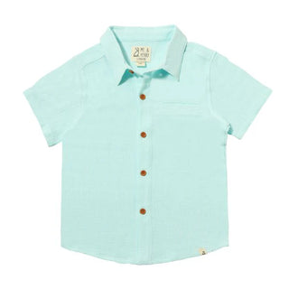 NEWPORT Seafoam Woven Shirt - Lindsey Paige