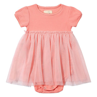 Penelope Tutu Dress Coral - Lindsey Paige