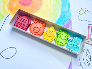 Farm Life Crayons Gift Box - Lindsey Paige