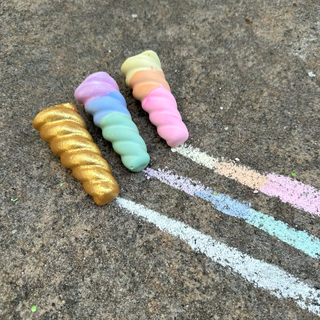 UNICORN HORNS | HANDMADE SIDEWALK CHALK