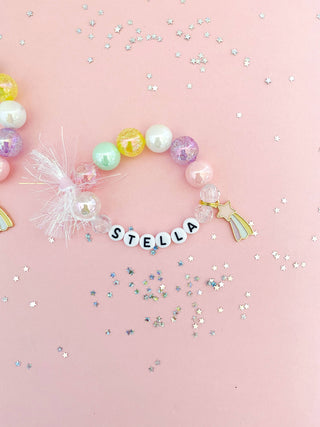 Wish Upon a Star Charm Bracelet: Child 6”