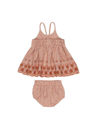 Poppy top and bloomer