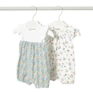 Mayoral Baby Girl Flower Romper - Lindsey Paige