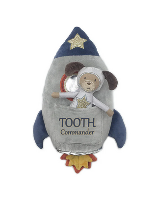 Tooth Commander Spaceship Pillow and Doll Set