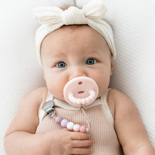 Quinn Cutie Clip (Pacifier Clip): Blue