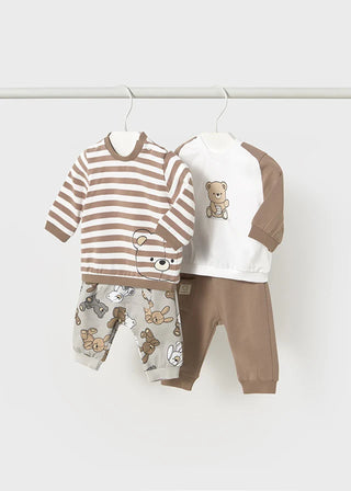 Mayoral Knit Bear 4 pc Set - Lindsey Paige