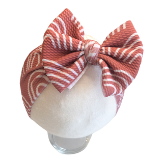 Minimal Rainbow Headwrap Baby Bow - Lindsey Paige