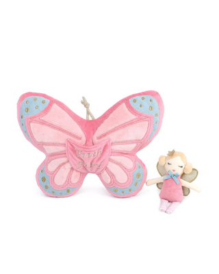 Butterfly Tooth Fairy Pillow and Doll Set