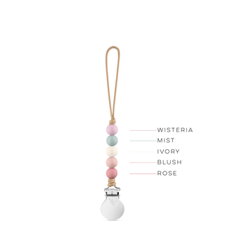 Quinn Cutie Clip (Pacifier Clip): Blue