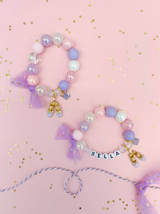 Tiny Dancer Ballet Shoes Charm Bracelet : Child 6” - Lindsey Paige