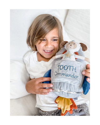 Tooth Commander Spaceship Pillow and Doll Set