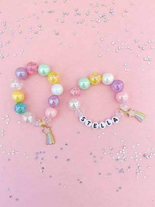 Wish Upon a Star Charm Bracelet: Child 6”