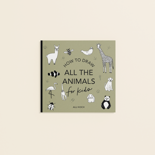All The Animals: A How to Draw Art Book for Kids Mini - Lindsey Paige