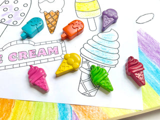Ice Cream Crayons Gift Box
