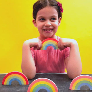 DOUBLE RAINBOW CONNECTION | wee by TWEE | SIDEWALK CHALK