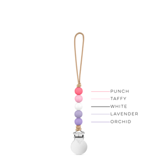 Quinn Cutie Clip (Pacifier Clip): Blue