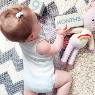 5 Tiny Tuxedo Bows on Snap Clips - Baby Shower - Lindsey Paige