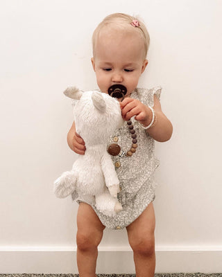 5 Tiny Tuxedo Bows on Snap Clips - Baby Shower - Lindsey Paige