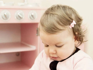 5 Tiny Tuxedo Bows on Snap Clips - Figment - Lindsey Paige