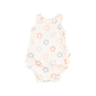 Daisy Pop Ruffle Tank Bubble - Lindsey Paige