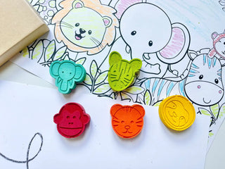 Jungle Animal Crayons Gift Box - Lindsey Paige