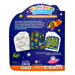 Playful Pages Activity Book -Pets in Space!