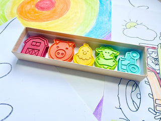 Farm Life Crayons Gift Box - Lindsey Paige