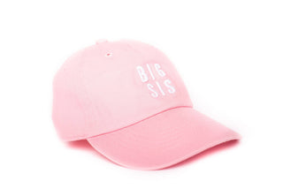 Light Pink Big Sis Hat: Child (5Y-10Y) - Lindsey Paige