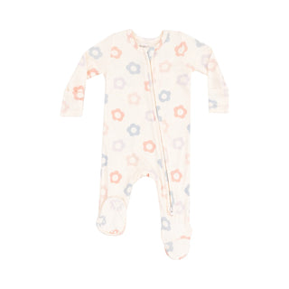 Daisy Pop zip footie