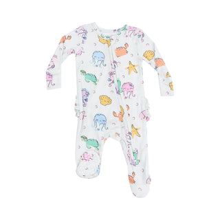 Cutie Sea Creature zip romper