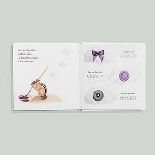 Wishy Washy: A Board Book of First Words and Colors - Lindsey Paige