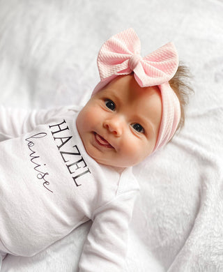 Cow Spots Headwrap Bow, - Lindsey Paige