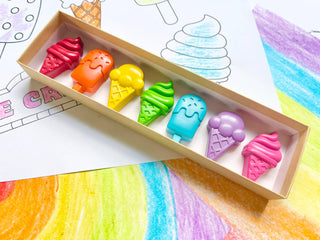 Ice Cream Crayons Gift Box