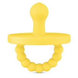 Cutie PAT Bulb (0-6m) Pacifier + Teether: Blue Clear