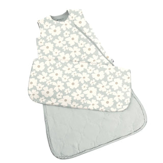 white floral leep bag