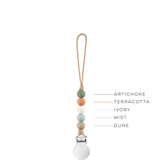 Quinn Cutie Clip (Pacifier Clip): Blue