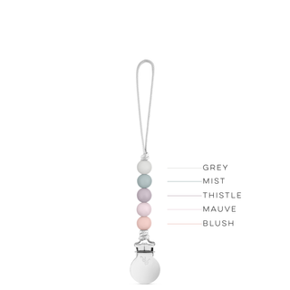 Quinn Cutie Clip (Pacifier Clip): Blue