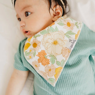 Lemon Bandana Bib Set