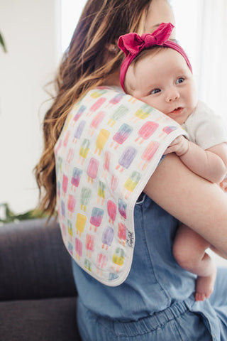 Summer Burp Cloth Set