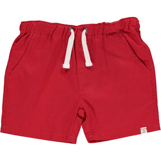 HUGO Red Twill Boys Shorts - Lindsey Paige