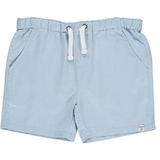 HUGO Pale Blue Twill Boys Shorts - Lindsey Paige