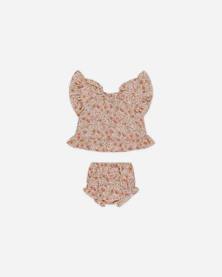 Pink Gardenia Bloomer Set