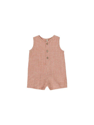 Gingham Romper