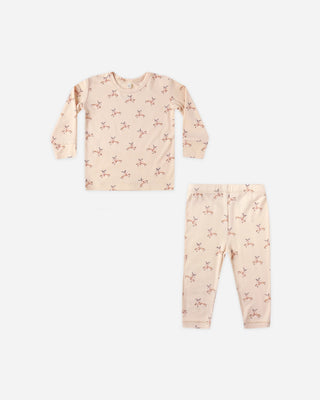 Bamboo Pajama Set || Reindeer - Lindsey Paige