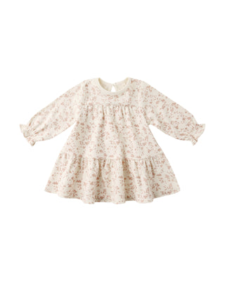 Floral dress on a white background