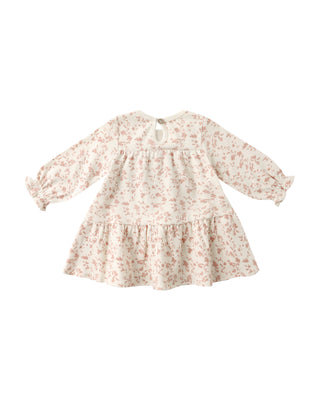 Floral dress on a white background